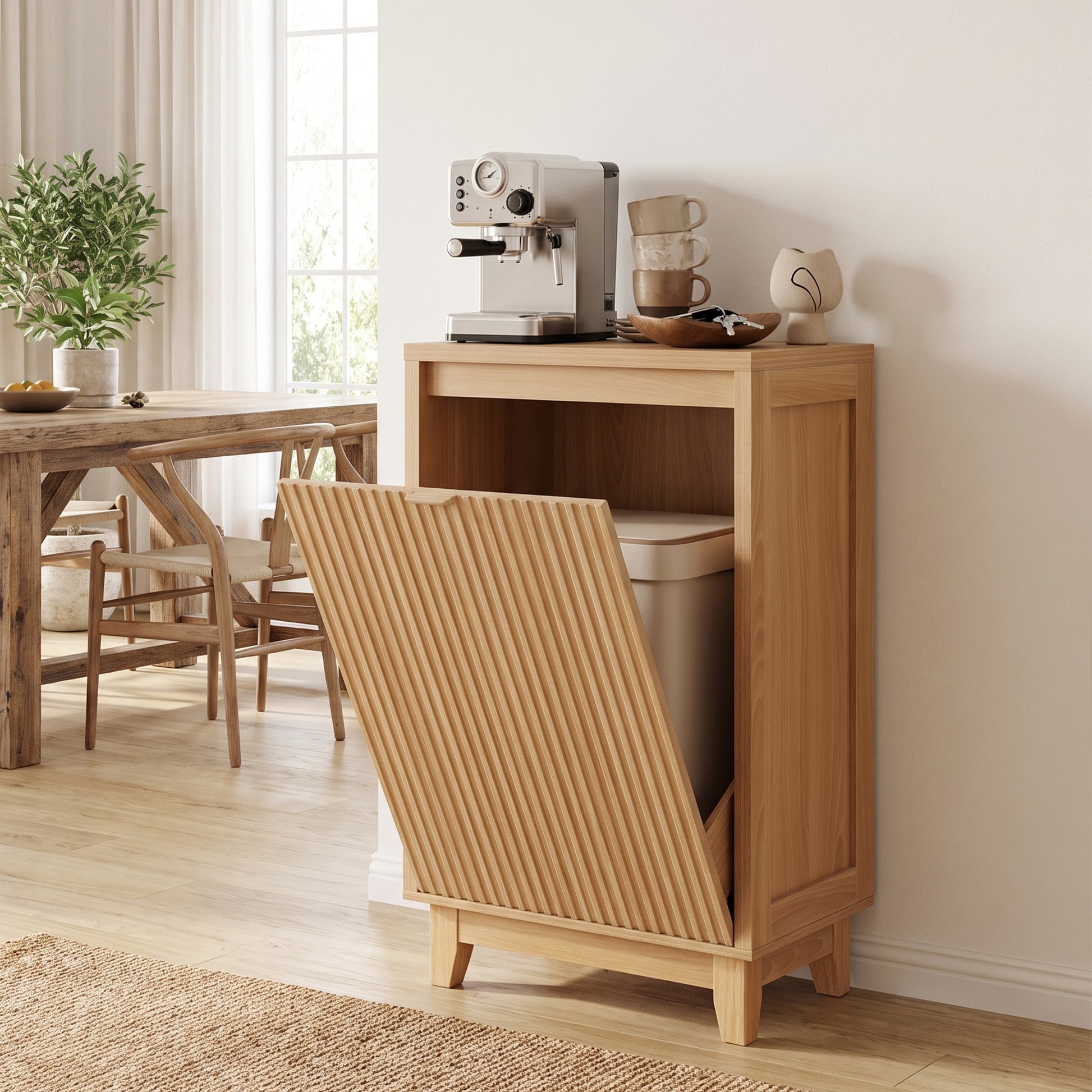 Natural-wood material