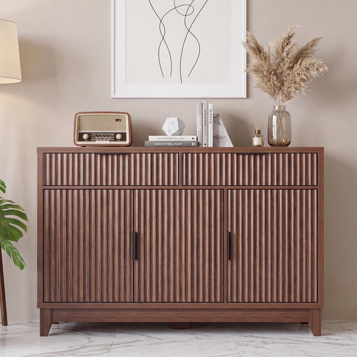 Walnut-3 Doors