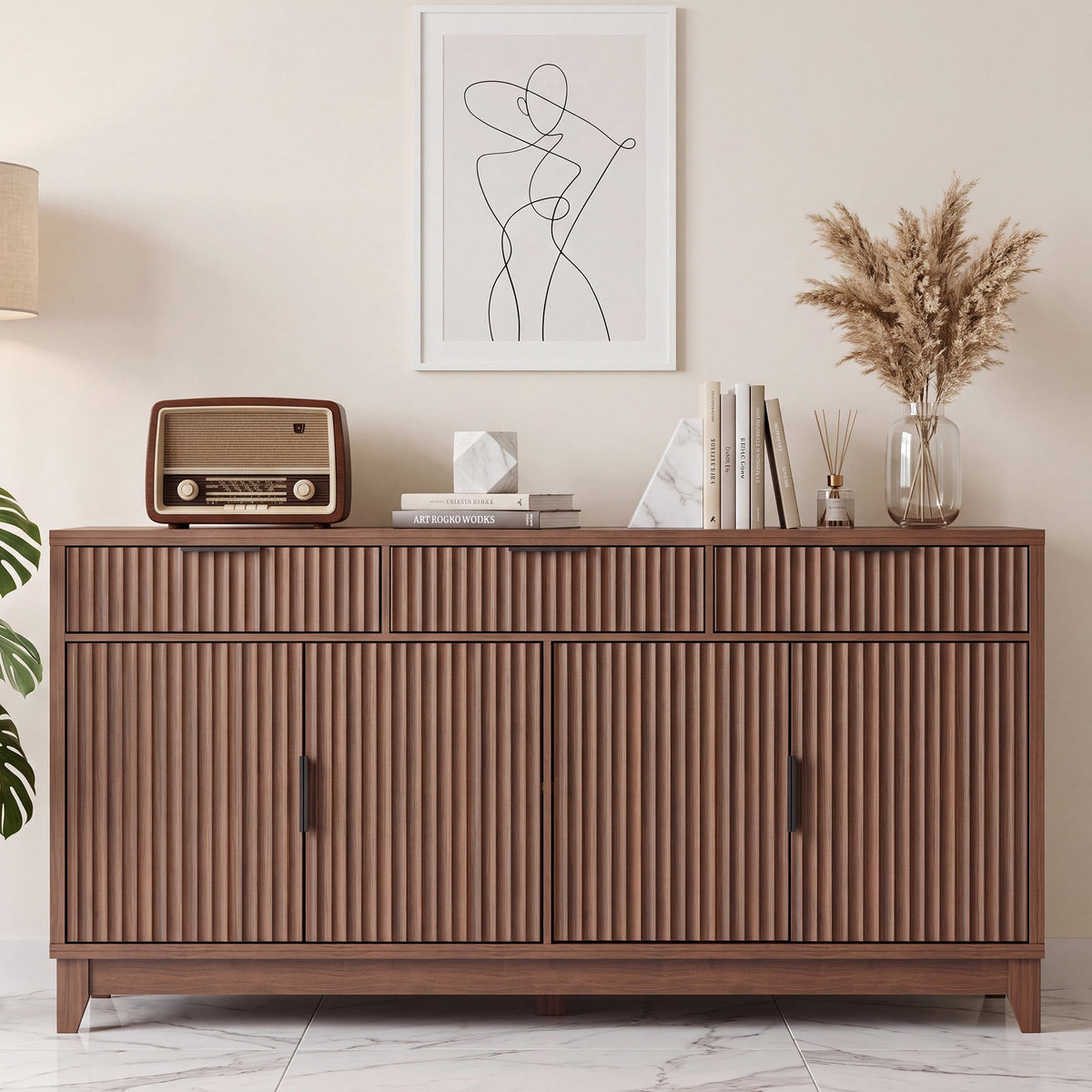 Walnut-4 Doors