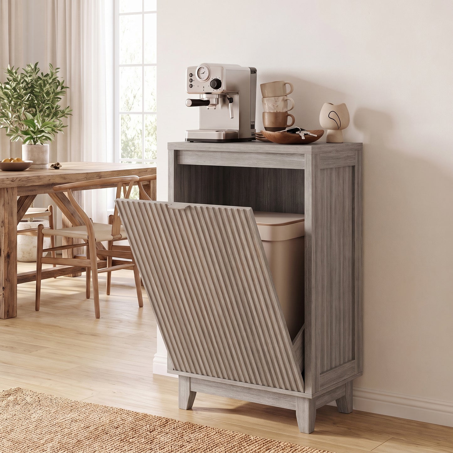 Gray-wood material